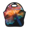 Salouo Bioluminescent Underwater Flower for Lunch Tote,Lunch Bag