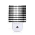 thumbnail image 1 of Salouo Black And White Diamonds for Night Lights Plug into Wall 1 Pack, 0.5W Plug in Night Light with Dusk-to-Dawn Light Sensor LED Nightlight for Bathroom, Adult, Hallway-US, 1 of 7