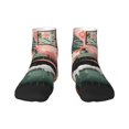 thumbnail image 1 of Salouo Black Cat Pink Bathroom Pattern Unisex Middle Tube Socks,Middle-Finger Knee High Socks Over The Calf Tube Stocking Crew Stockings for Women and Men Tube Socks, 1 of 8
