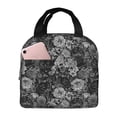 thumbnail image 1 of Salouo Black Cats In A Garden for Unisex Lunch Bag Leakproof Lunch Tote Large Capacity Reusable Insulated Lunch Box Cooler Lunch Container for Work/Office/Picnic/Travel-Black, 1 of 8