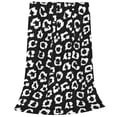 thumbnail image 1 of Salouo Black Leopard Print Bed Blankets,Flannel Blanket Comfortable Air Conditioning Blanket Lightweight Blanket for Sofa Bed Travel & Couch -40"x30", 1 of 8