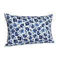 thumbnail image 1 of Salouo Blue Ink Flowers Pattern Pillow Cases,1PC Pillow Covers with Envelope Closure Decorative Pillow Case for Bed Couch,Pillows Not Included-20"x30", 1 of 6