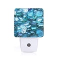 thumbnail image 1 of Salouo Blue Kyanite for Night Lights Plug into Wall 1 Pack, 0.5W Plug in Night Light with Dusk-to-Dawn Light Sensor LED Nightlight for Bathroom, Adult, Hallway-UK, 1 of 7