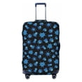 thumbnail image 1 of Salouo Blue Octopus Pattern Travel Dust-proof Suitcase Cover, Softside Suitcase Protector Luggage Cover Protector for 18-32inch ,Not Included Suitcase, 1 of 8