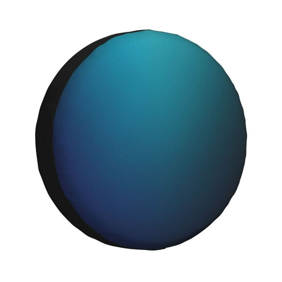 Salouo Blue and Teal Gradient Pattern Travel Dust-proof Suitcase Cover, Softside Suitcase Protector Luggage Cover Protector for 18-32inch ,Not Included Suitcase-16 inch