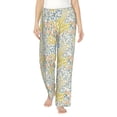 thumbnail image 1 of Salouo Boho Print Women's Pajama Pants Casual Loose Sweatpants PJs Flowy Pants Drawstring Palazzo for Women Wide Leg Pants Lounge Pajama -Medium, 1 of 8