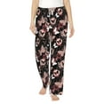 thumbnail image 1 of Salouo Butterflies1 Print Women's Pajama Pants Casual Loose Sweatpants PJs Flowy Pants Drawstring Palazzo for Women Wide Leg Pants Lounge Pajama -Medium, 1 of 8