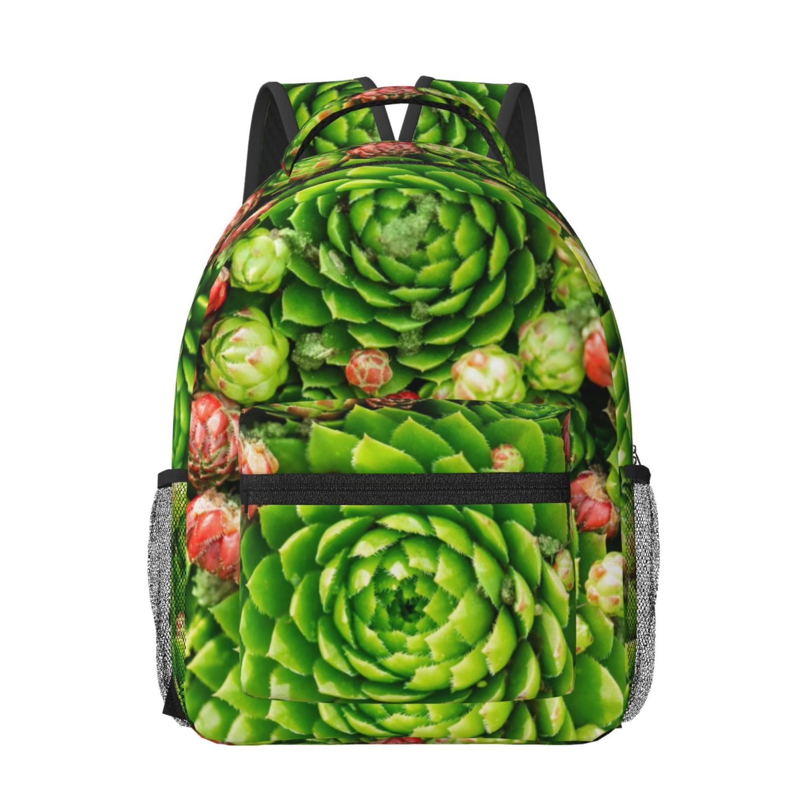 Cactus Ropes Backpack Salouo Cactus And Succulents Print Laptop Backpack 16.5'' Daypack Carry ...