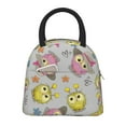 thumbnail image 1 of Salouo Cartoon Owls for Insulated Lunch Bag for Women/Men - Leakproof Cooler Tote Bag Organizer - Reusable Lunch Box for Office Picnic Hiking Beach-One Size, 1 of 6
