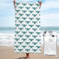 thumbnail image 1 of Salouo Cartoon Shark Pattern 1 Pack Bath Towel, Quick Drying Towels Premium Towels for for Body, Sport, Yoga, SPA, Fitness-31.5"x63", 1 of 8
