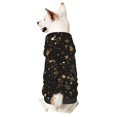 thumbnail image 1 of Salouo Casino Pattern Small Dog Hoodie Sweatshirts Dog Clothes Coat Clothing Puppy Sweater Outfit Pullover Pet Winter Coat Sweater Outfit-Small, 1 of 7