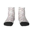 thumbnail image 1 of Salouo Cat Bear Rabbit Pattern Unisex Middle Tube Socks,Middle-Finger Knee High Socks Over The Calf Tube Stocking Crew Stockings for Women and Men Tube Socks, 1 of 8