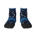 thumbnail image 1 of Salouo Cat Sketch Pattern Unisex Middle Tube Socks,Middle-Finger Knee High Socks Over The Calf Tube Stocking Crew Stockings for Women and Men Tube Socks, 1 of 8