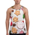 thumbnail image 1 of Salouo Christmas Gingerbread Cookies for Men's Tank Tops,Sleeveless Muscle Shirts for Men Quick Dry Workout Tank Top Gym Muscle Tee Fitness Bodybuilding Sleeveless T Shirt-XX-Large, 1 of 7