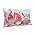 thumbnail image 1 of Salouo Christmas Pattern Pillow Cases,1PC Pillow Covers with Envelope Closure Decorative Pillow Case for Bed Couch,Pillows Not Included-14"x20", 1 of 6