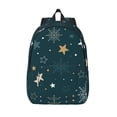 thumbnail image 1 of Salouo Christmas Snowflake for Travel Backpack for Men Women,Casual Laptop Backpack Daypack Business Work Bag for Travel、Hiking、Weekend -Medium, 1 of 5