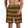 thumbnail image 1 of Salouo Classic Color Music Pattern Swim Trunks for Men,Men's Hawaiian Bathing Suit Swimsuits Quick Dry Swimming Board Shorts Beach Shorts with Pockets-X-Large, 1 of 6