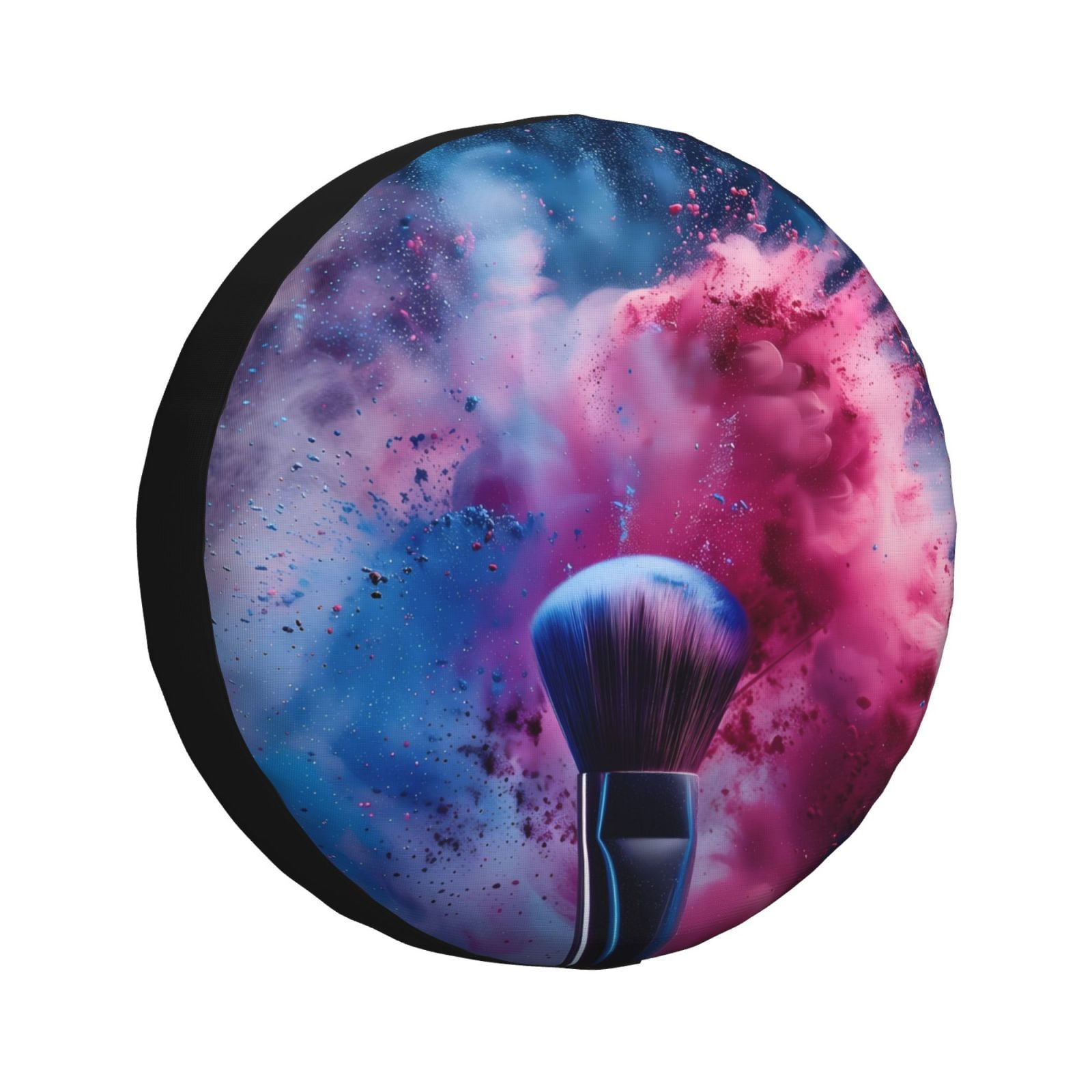 Salouo Color Explosion Makeup Brush Print Spare Tire Cover 1417 inch