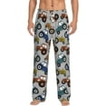 thumbnail image 1 of Salouo Color Tractor Print Pajama Pants for Men, Lounge Pants Elastic Waistband Casual Men's sleepwear Loungewear Sleep Pajama Pant -XX-Large, 1 of 7