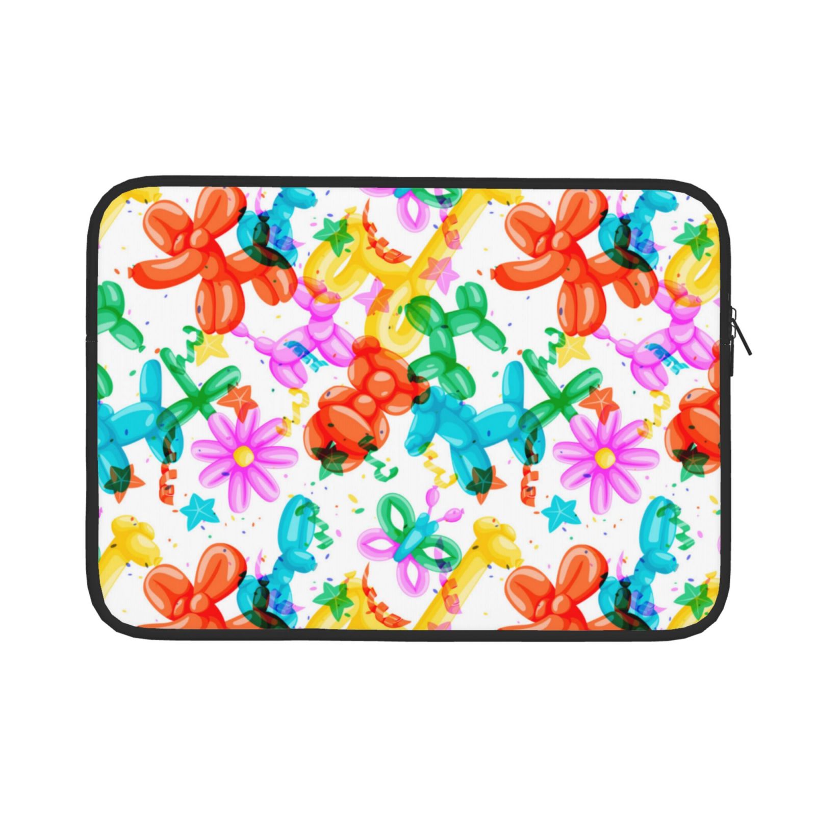 Salouo Colorful Air Balloons Pattern Laptop Sleeve Case, Laptop Cover