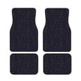 thumbnail image 1 of Salouo Colorful Balloons for Car Floor Mat Set of 4–Car Carpet Mats - Car Mats with Anti-Slip Backing & Driver Heel Pad Universal Fit for Cars, Trucks, SUVs, and Vans, 1 of 6
