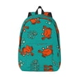 thumbnail image 1 of Salouo Colorful Crab for Travel Backpack for Men Women,Casual Laptop Backpack Daypack Business Work Bag for Travel、Hiking、Weekend -Medium, 1 of 5