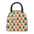 thumbnail image 1 of Salouo Colorful Frogs for Insulated Lunch Bag for Women/Men - Leakproof Cooler Tote Bag Organizer - Reusable Lunch Box for Office Picnic Hiking Beach-One Size, 1 of 6