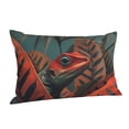thumbnail image 1 of Salouo Colorful Reptile And Leaves Pattern Pillow Cases,1PC Pillow Covers with Envelope Closure Decorative Pillow Case for Bed Couch,Pillows Not Included-16"x24", 1 of 6