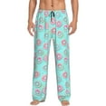 thumbnail image 1 of Salouo Colorful Sweet Donuts Print Pajama Pants for Men, Lounge Pants Elastic Waistband Casual Men's sleepwear Loungewear Sleep Pajama Pant -Small, 1 of 7