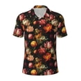 thumbnail image 1 of Salouo Colorful Tulips for Men's Short Sleeve Polo Shirts,Polo Shirts for Men Performance Short Sleeve Golf Shirt Athletic Casual Collared T-Shirt-, 1 of 8