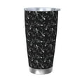 thumbnail image 1 of Salouo Cool Skull Love Print 20oz Tumbler with Lid,Stainless Steel Vacuum Insulated Tumbler Durable Insulated Coffee Mug Thermal Cup with Splash Proof Sliding Lid-Without Straw, 1 of 8