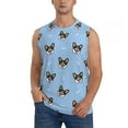 thumbnail image 1 of Salouo Corgi Dog Pattern Men's Sleeveless T Shirts,Men's Regular-Fit Tank Top Sports Shirt for Men Sleeveless Tank Shirt -Small, 1 of 6