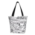 thumbnail image 1 of Salouo Country Farm Scene for Shoppers Tote for Women Foldable Handbags with Big Capacity Casual One-Shoulder Shopping Bag Hobo Bags Fit for Office/Shopping/Park, 1 of 6
