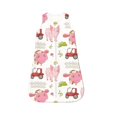 Salouo Cow And Pig Print Baby Sleep Sack Wearable Blanket for Babies