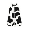 Salouo Cow Print Black White Print Baby Sleep Sack Wearable Blanket for
