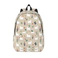 thumbnail image 1 of Salouo Cute Alpaca for Travel Backpack for Men Women,Casual Laptop Backpack Daypack Business Work Bag for Travel、Hiking、Weekend -Small, 1 of 5