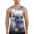 thumbnail image 1 of Salouo Cute Animal Couple for Men's Tank Tops,Sleeveless Muscle Shirts for Men Quick Dry Workout Tank Top Gym Muscle Tee Fitness Bodybuilding Sleeveless T Shirt-4X-Large, 1 of 7
