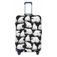 thumbnail image 1 of Salouo Cute Cartoon Polar Bear Pattern Travel Dust-proof Suitcase Cover, Softside Suitcase Protector Luggage Cover Protector for 18-32inch ,Not Included Suitcase, 1 of 8