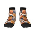 thumbnail image 1 of Salouo Cute Cat Paw Pattern Unisex Middle Tube Socks,Middle-Finger Knee High Socks Over The Calf Tube Stocking Crew Stockings for Women and Men Tube Socks, 1 of 1