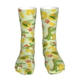 thumbnail image 1 of Salouo Cute Dinosaurs Pattern Fun Novelty Crew Socks,Casual Athletic Socks Neutral Socks, 1 of 7