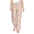 thumbnail image 1 of Salouo Cute Ducks In Hats Print Women's Pajama Pants Casual Loose Sweatpants PJs Flowy Pants Drawstring Palazzo for Women Wide Leg Pants Lounge Pajama -Small, 1 of 8