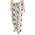 thumbnail image 1 of Salouo Cute Elephant Print Women's Pajama Pants Casual Loose Sweatpants PJs Flowy Pants Drawstring Palazzo for Women Wide Leg Pants Lounge Pajama -XX-Large, 1 of 8