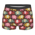 thumbnail image 1 of Salouo Cute Elephants Print Men's Boxer Briefs,Breathable Underwear Elastic Waistband Briefs for Men -Medium, 1 of 8