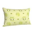 thumbnail image 1 of Salouo Cute Frog3 Pattern Pillow Cases,1PC Pillow Covers with Envelope Closure Decorative Pillow Case for Bed Couch,Pillows Not Included-20"x30", 1 of 6