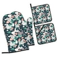 thumbnail image 1 of Salouo Cute Poodle Dog for Oven Mitts and Potholders BBQ Gloves-Oven Mitts and Pot Holders Non-Slip Cooking Gloves for Cooking Baking Grilling (4-Piece Set), 1 of 6