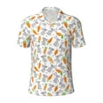 thumbnail image 1 of Salouo Cute Rabbit for Men's Short Sleeve Polo Shirts,Polo Shirts for Men Performance Short Sleeve Golf Shirt Athletic Casual Collared T-Shirt-3X-Large, 1 of 8