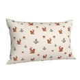 thumbnail image 1 of Salouo Cute Squirrel Pattern Pillow Cases,1PC Pillow Covers with Envelope Closure Decorative Pillow Case for Bed Couch,Pillows Not Included-14"x20", 1 of 6