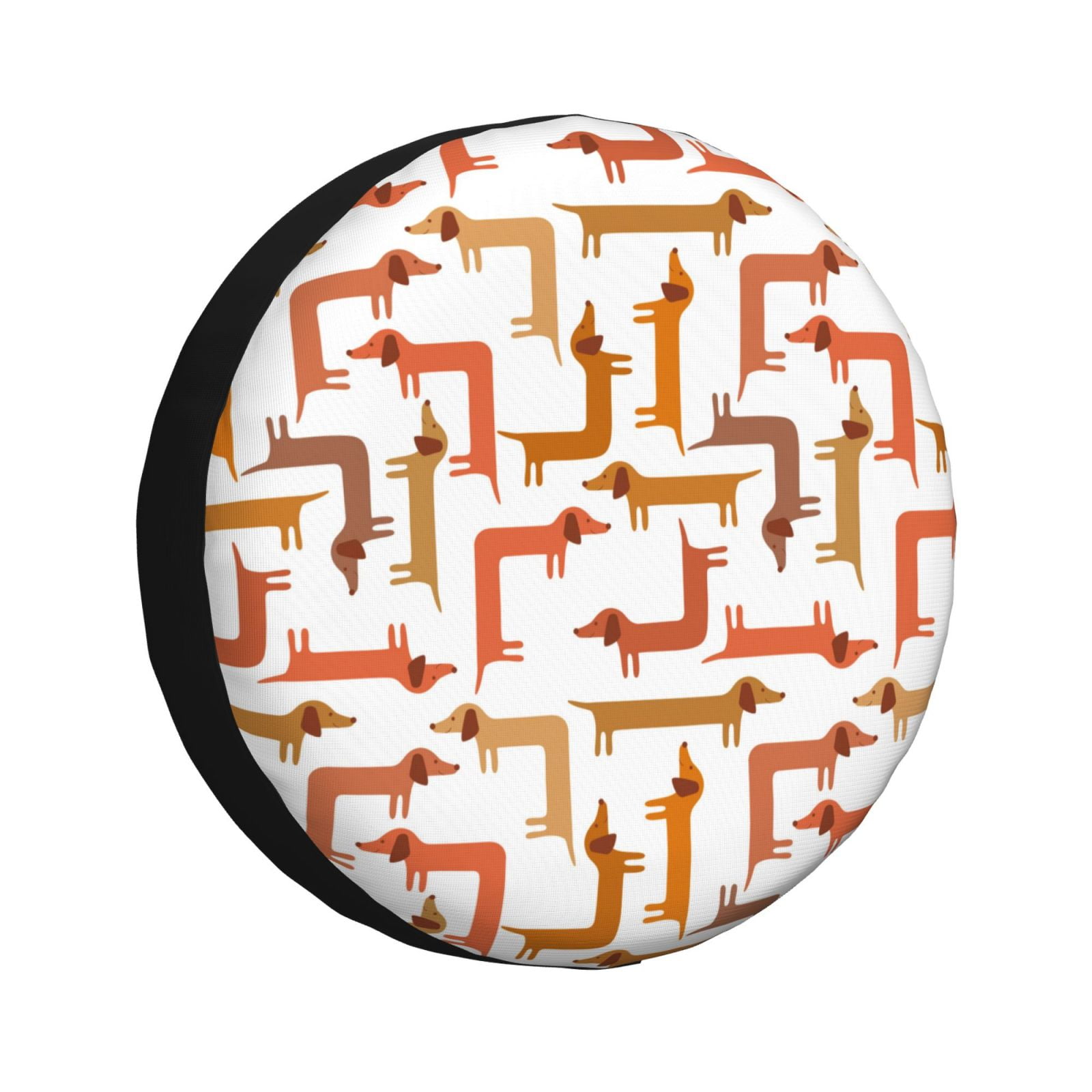 Salouo Dachshund Dog Print Spare Tire Cover 1417 inch Spare Tire