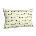 thumbnail image 1 of Salouo Dachshund Dog Puppy Pattern Pillow Cases,1PC Pillow Covers with Envelope Closure Decorative Pillow Case for Bed Couch,Pillows Not Included-16"x24", 1 of 6