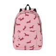 thumbnail image 1 of Salouo Dachshund Dog Puppy for Travel Backpack for Men Women,Casual Laptop Backpack Daypack Business Work Bag for Travel、Hiking、Weekend -Small, 1 of 5